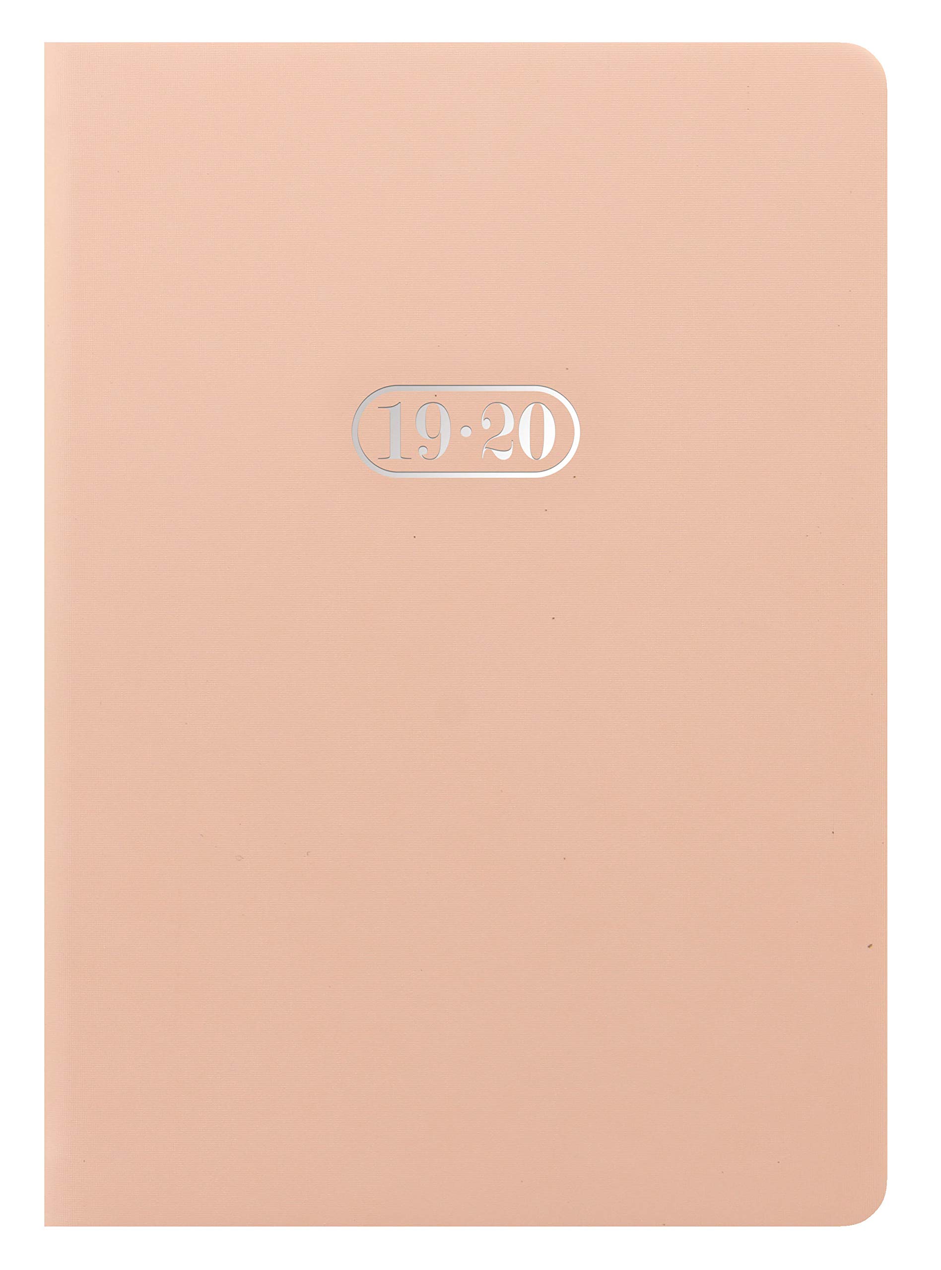 Letts A6 Pastel Week to View 19/20 Academic Diary Peach