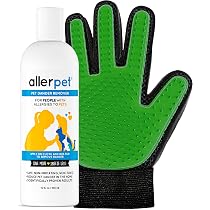 Amazon.com : Allerpet Multi-Pet Dander Remover w/Free Grooming ...