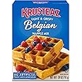 Krusteaz Light & Crispy Belgian Waffle Mix 28 oz by Krusteaz