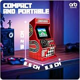 Thumbs Up Mini Arcade Racing Machine Handheld Console 30 Built-in 8-Bit Games view 4