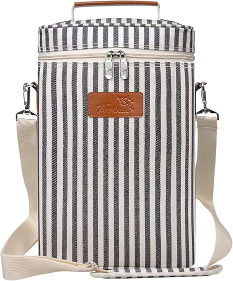 two bottle wine cooler bag