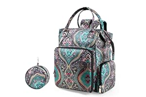 KOKNIT crochet bag,knitting bagBackpack and Tote Bag Storage Bag ，Large capacityYarn Storage Organizer Travel Crochet Bag Women Carrying Crochet Accessories Knitting Needles Crochet