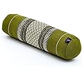 Leewadee Small Yoga Bolster – Shape-Retaining Cervical Neck Roll, Tube Pillow for Comfortable Reading, Kapok Filling, 22 x 6 x 6 inches
