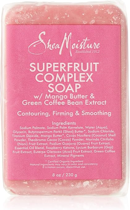 shea moisture superfruit soap