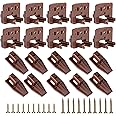10PCS Drawer Slide Track Guide Glide for Center Mount Drawer for Dressers and for Nightstand for Kenlin for Rite-Trak 1 Drawer Systems (Please Check The Size Before Purchasing)
