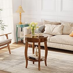 Acme Aberta End Table in Walnut