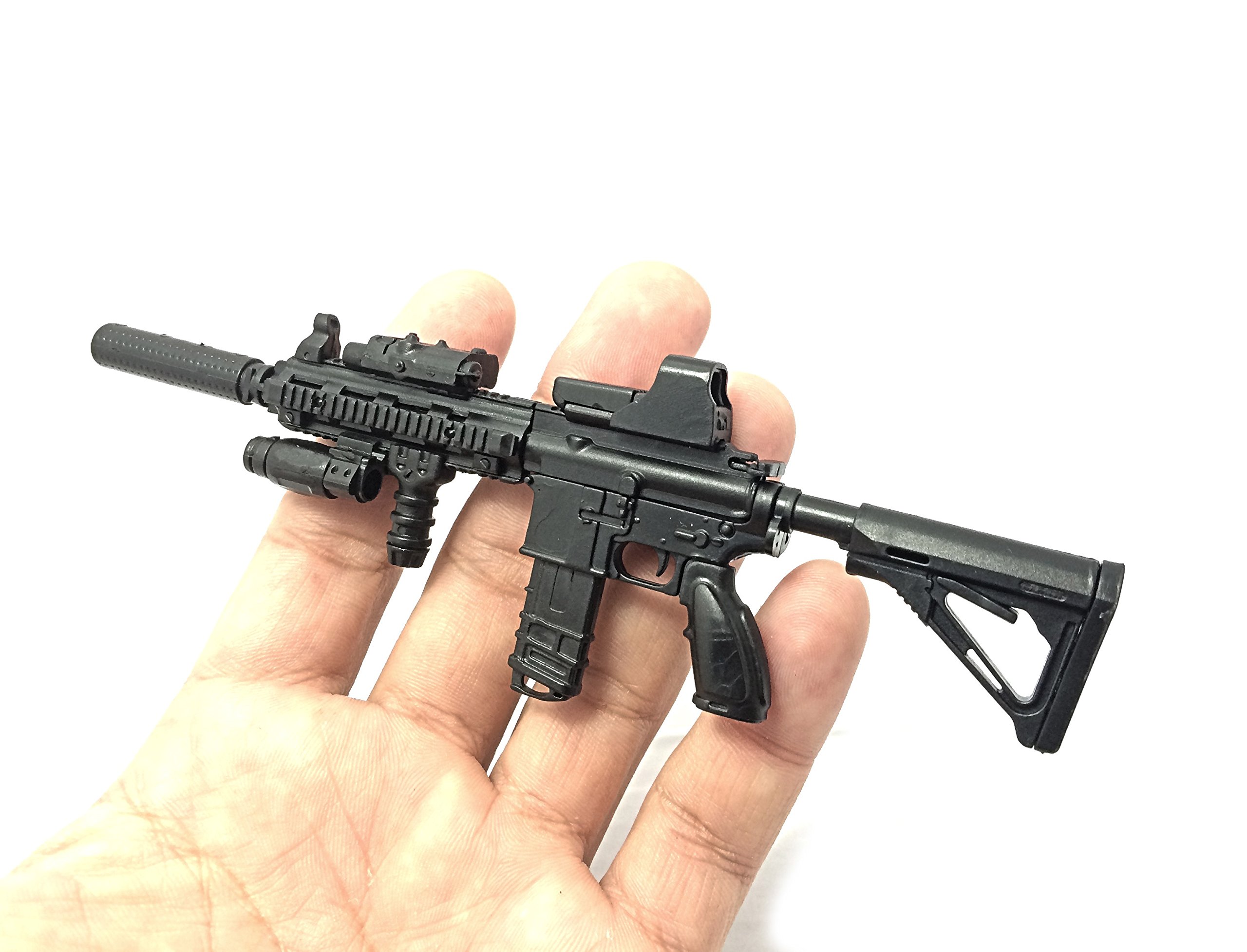 4D 1/6 Scale HK416 Assault Rifle US Army Heckler & Koch Miniature Toy