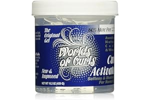 Worlds of Curls Curl Activator Regular Gel, 10.2 Ounce
