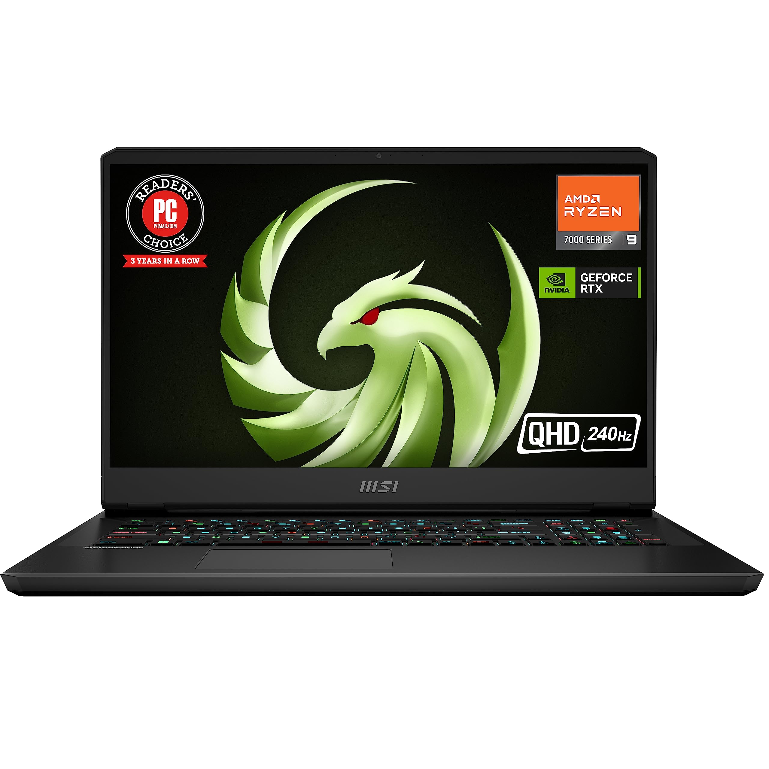 MSI Alpha 17 Laptop: Ryzen 9 7945HX, GeForce RTX 4070, 17.3