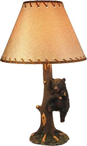Ebros Virtue Of Perseverance Whimsical Black Bear Hanging On Tree