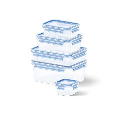 EMSA 512753 Clip & Close 5 Piece Set of Storage Jamaica