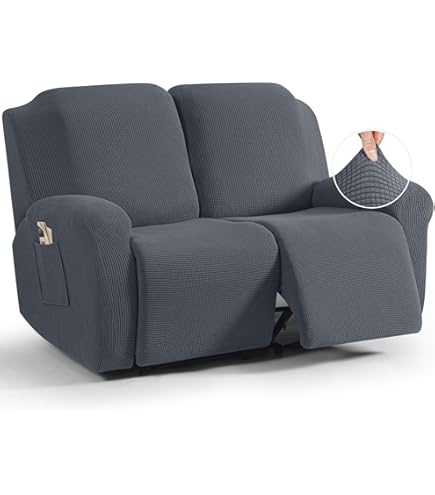 - -レザージャケット- Amazon.com: ULTICOR Reclining Loveseat Slipcover, 48