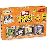 Funko Pop! Bitty: Dragon Ball Z 4PK - Cell (First Form), Android 17, Android 18, and A Surprise Mystery Mini Figure