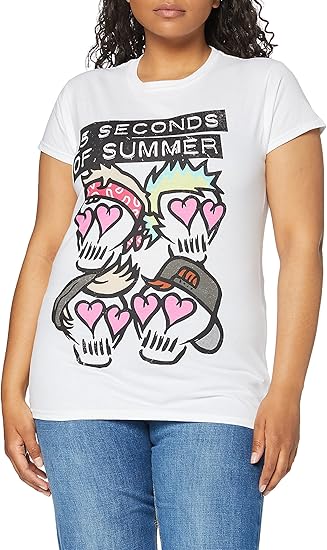 Amazon Co Jp 5秒の夏用スプレースカルtシャツ 白 大 ファッション