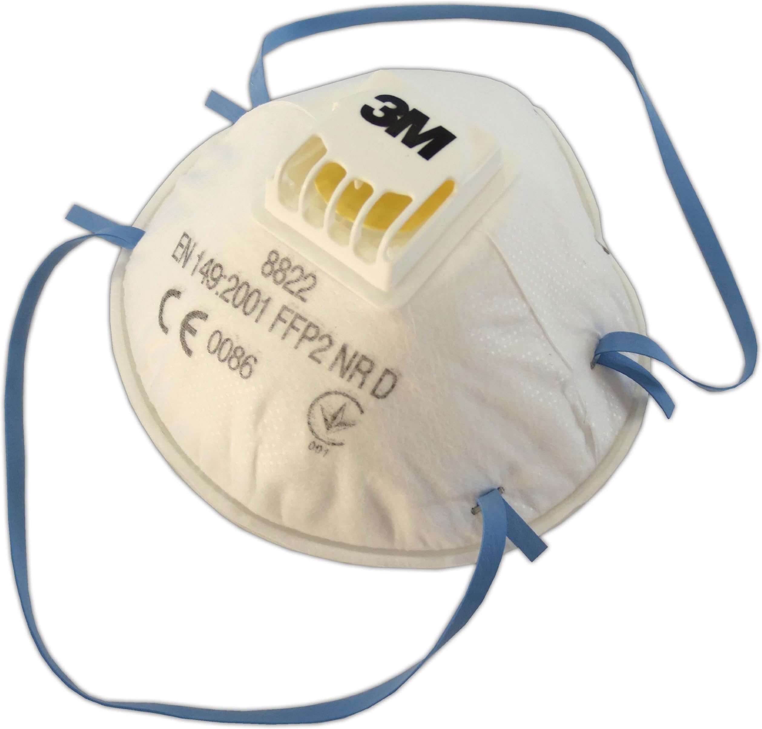 3 M 10 Pcs Ffp2s Fine Dust Mask 8822 ammonie Valve with Dust Protection Mask ammonie of Protection Mask