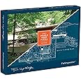 Galison Frank Lloyd Wright Fallingwater 2 Sided 500 Piece Puzzle