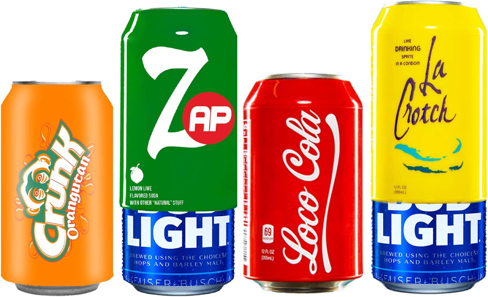 Beersy 3 Pack Can Cover Silicone Sleeve Hide a Beer to Look Like Soda, Variety for 12 oz Standard and Slim, Novelty Alcohol Disguise for Outdoor Events