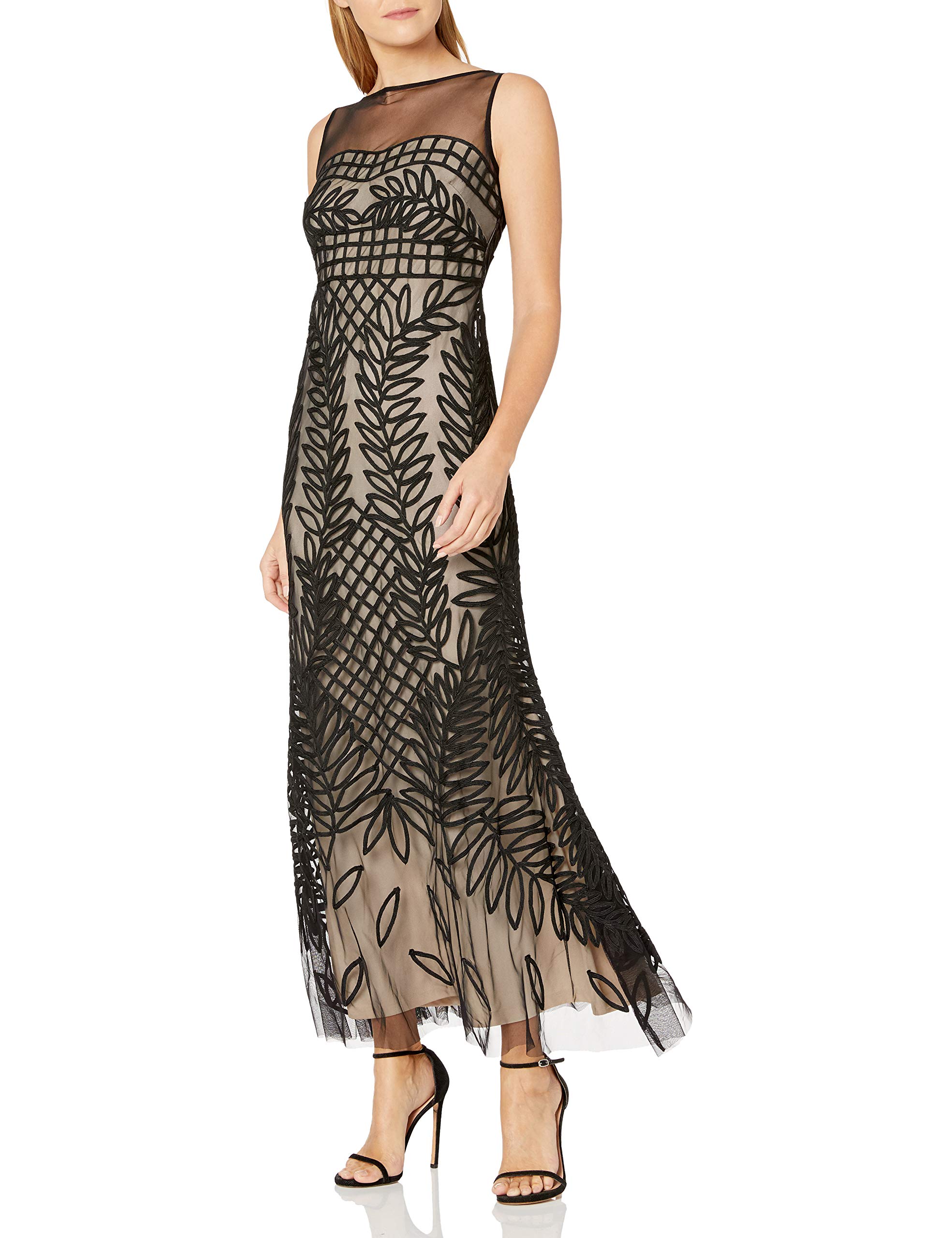 js collection black sweetheart gown