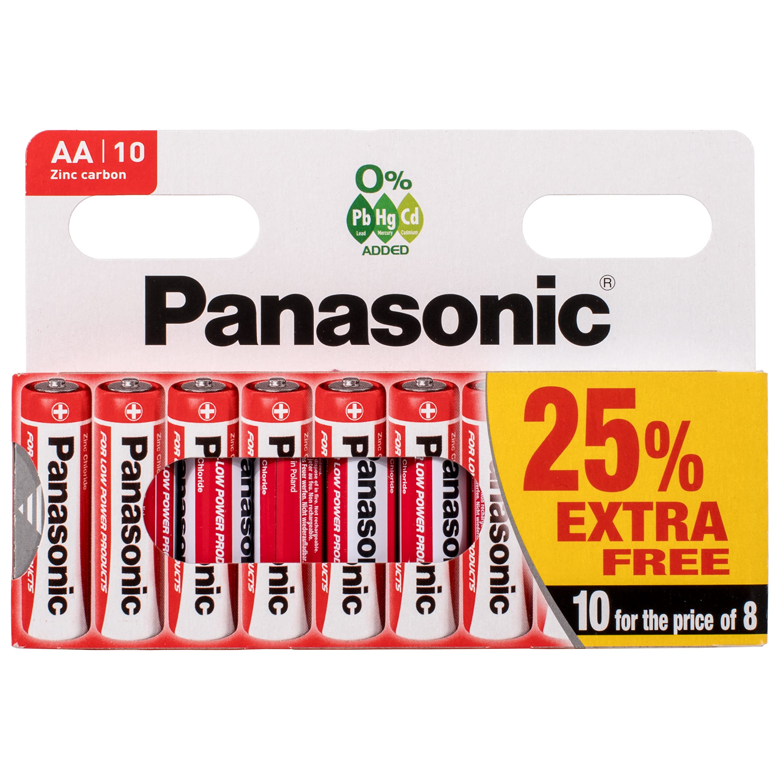 Panasonic AA 2917 Zinc R06R0 Special Power Battery