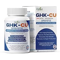 ghk cu muscle growth GHK-Cu Peptide Capsules, supports growth, 1200MCG PER SERVING，60 Capsules Health & Personal Care Quantity:8oz B12 (1 MG/ML 10ML) folic acid deficiency