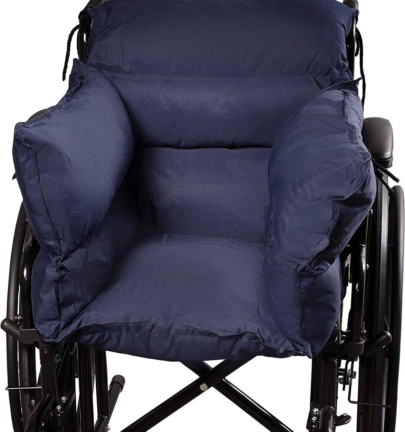 DMI Comfort Wheelchair Cushion, Wheelchair Seat Cushion, Total Wheelchair Pillow, Recliner or Chair Cushion, Navy: Health & Personal Care