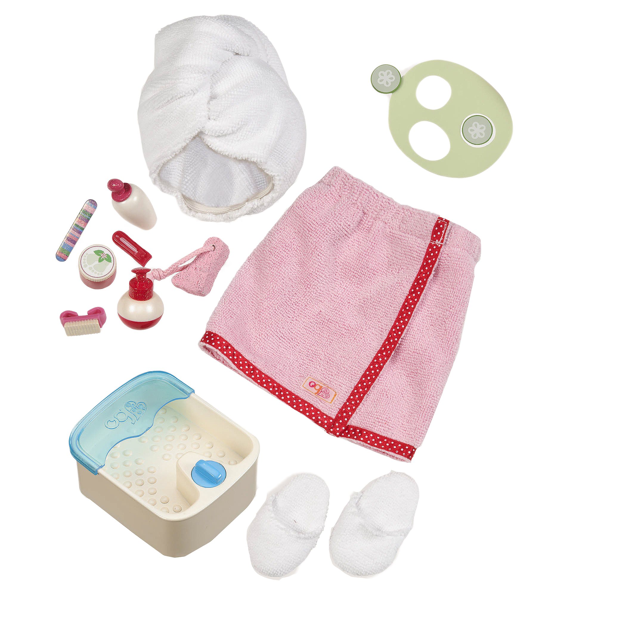 Photo 1 of Our Generation by Battat- Sp-Aaaah Day Set- Toys, Doll Clothes & Accessories for 18" Dolls- Ages 3 Years & Up, Brown/A