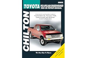 Toyota Pick-ups, Land Cruiser, and 4 Runner, 1989-96 (Chilton Total Car Care Series Manuals)