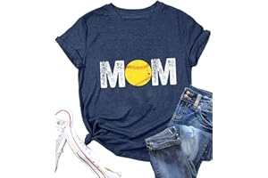 Baseball Mom Softball Soccer Football Volleyball Mom Sports Novelty T-Shirt
