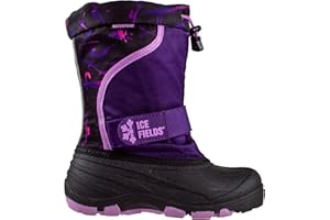 Ice Fields Snowblaster Little and Big Kid High Snow Winter Boots, Warm, Waterproof Shell