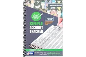 The Superior Register's Premium Check Book Register & Debit Card Ledger Notebook - Comprehensive Checking Account Register Book, Business Ledger, Cash Log & Expense Tracker - Standard Edition