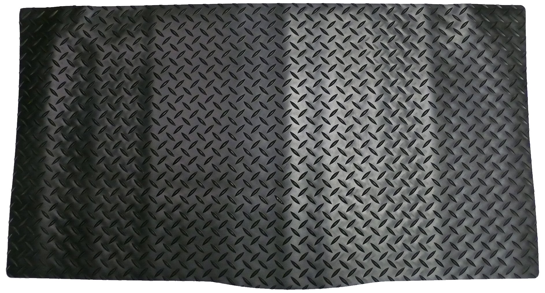 Sakura WW1299 Rubber Boot Mat, Black Trim