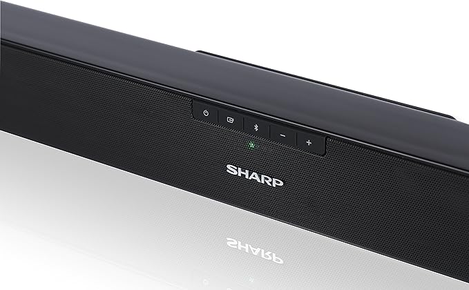 sharp 2.0 slim soundbar 120w