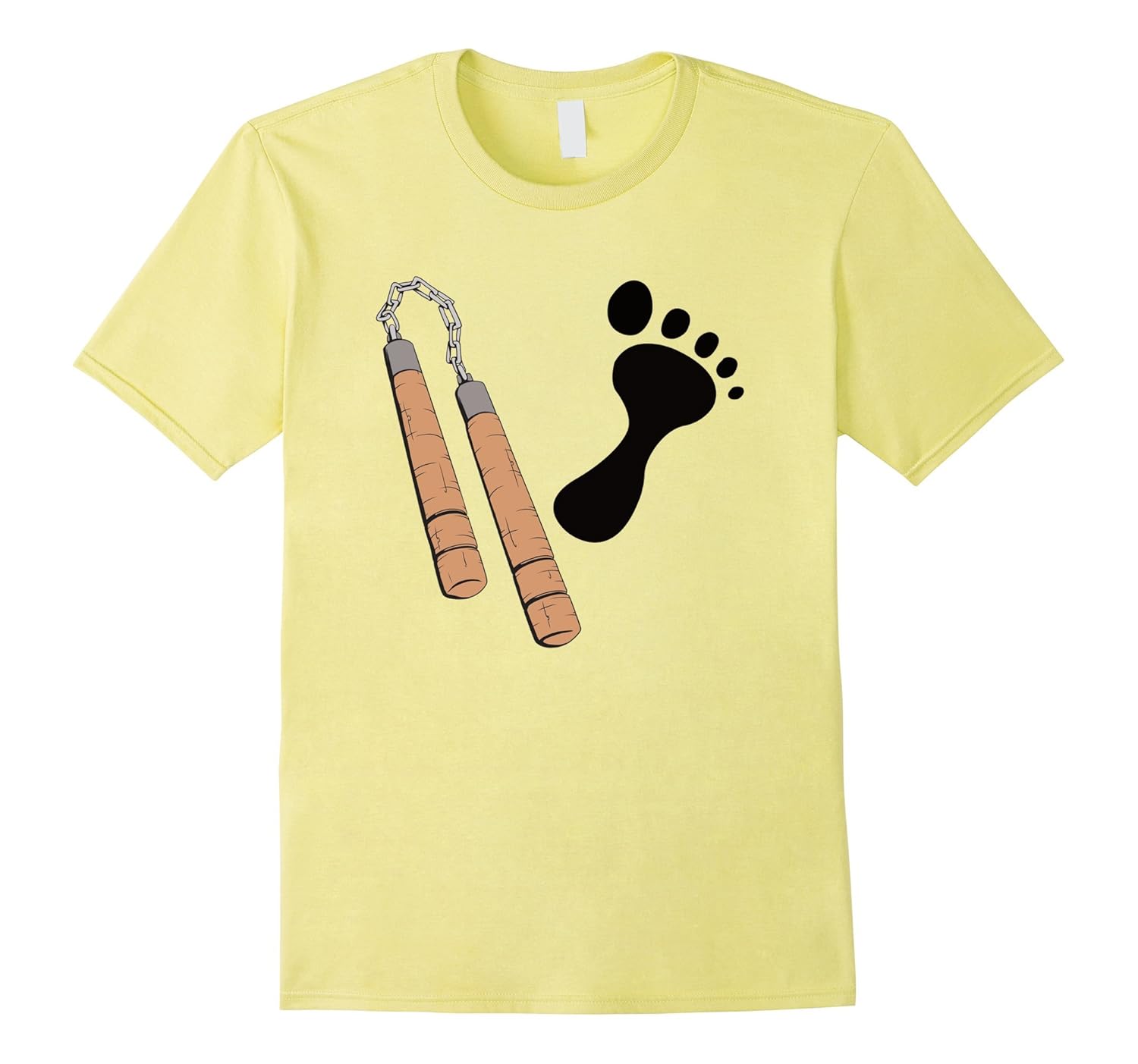 Funny Kung Fu Fighter Halloween Costume T-shirt