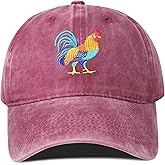 Hepandy Embroidered Rooster Hats