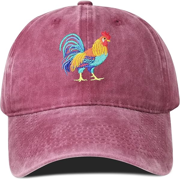 LexiuYibai Embroidered Dad Hat – Washed Cotton Baseball Cap, Adjustable Buckle, One Size