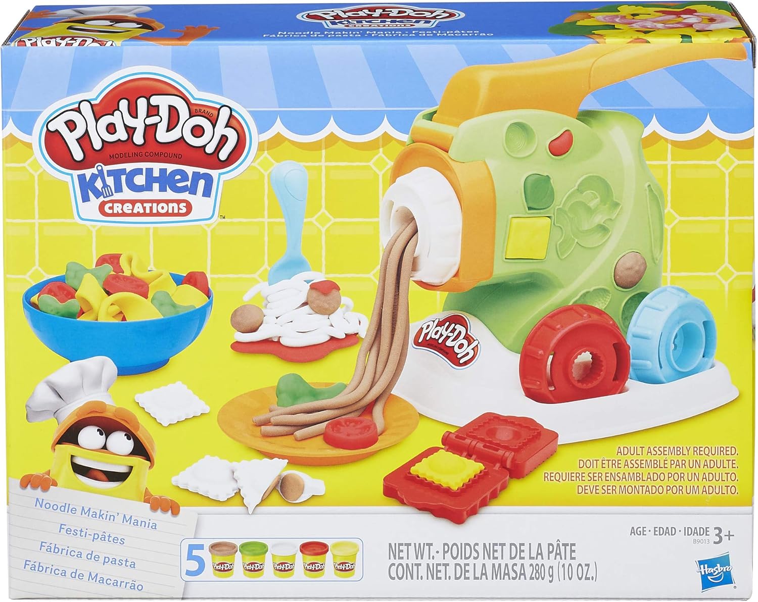 Conjunto play doh macarrão divertido Outlet