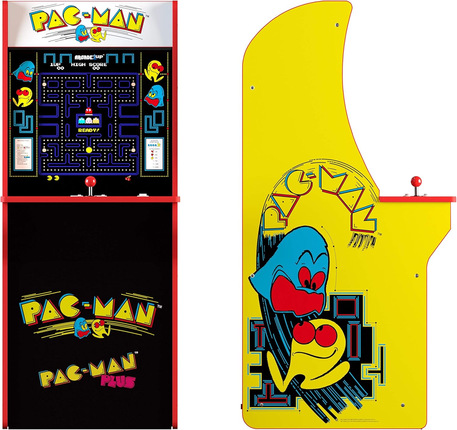 Máquina Arcade Retro Pac-Man, 1Up Máquina Arcade Retro Pac-Man, 1Up