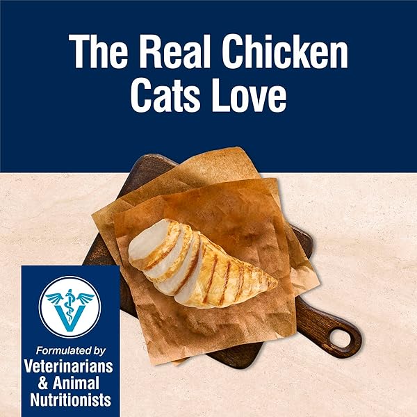 BLUE BUFFALO TRUE SOLUTIONS HAIRBALL CONTROL NATURAL DRY CAT FOOD FOR ADULT CATS, CHICKEN, 3.5-LB. BAG