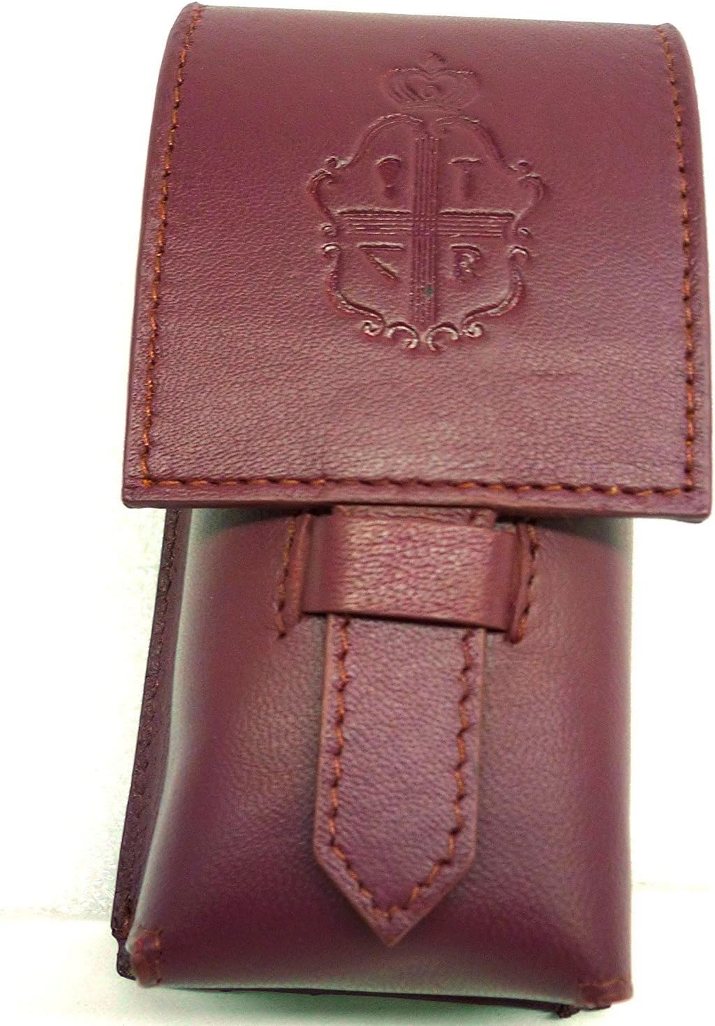 Sheep Napa Leather Case for Badger Brush - Protective/Travel Case