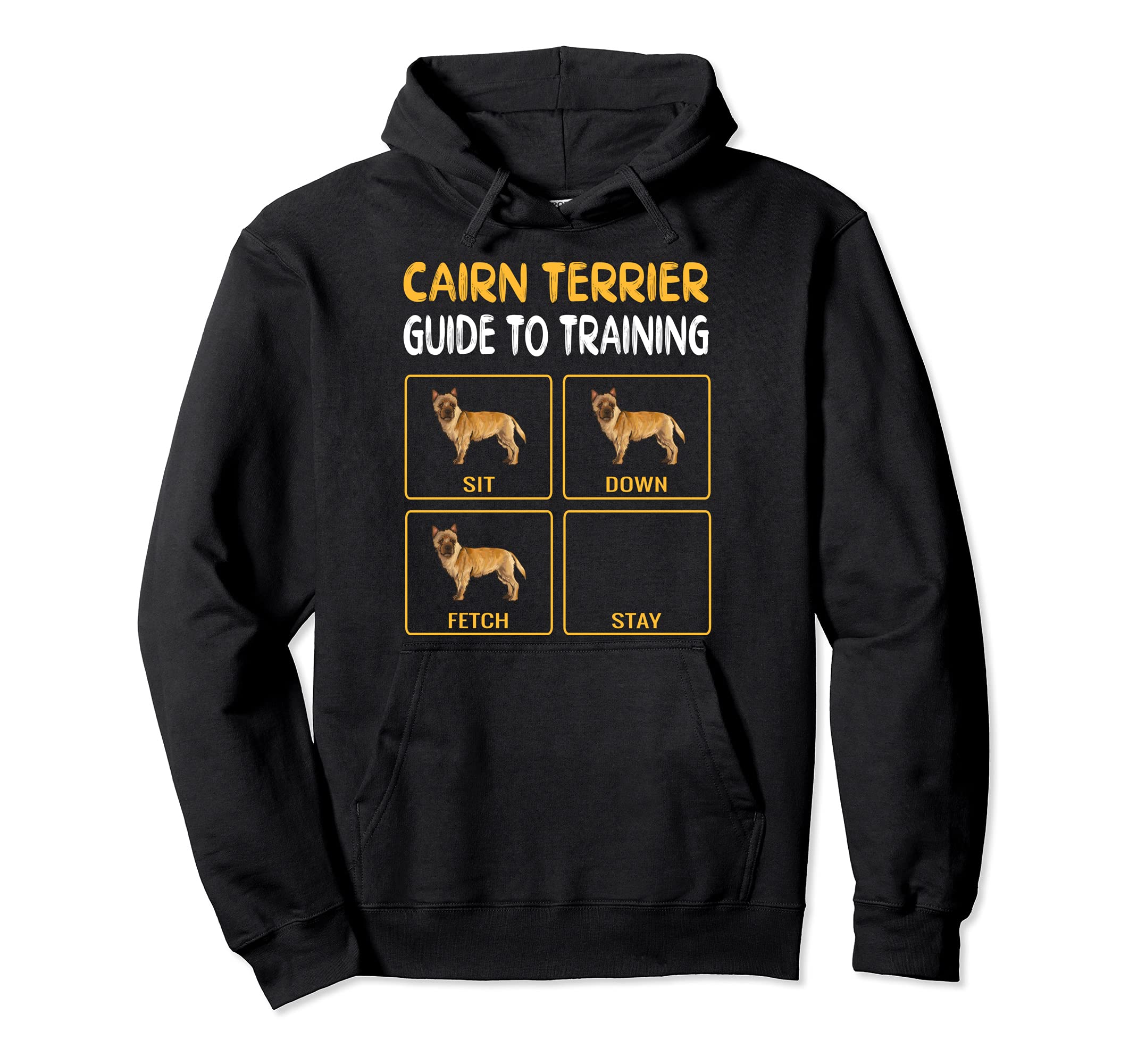 Cairn Terrier Guide To Training Dog Obedience Pullover Hoodie