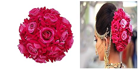 Buy Ekan South Indian Wedding Hair Gajra Hair Accessories For