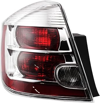Amazon Com Tail Light Assembly Compatible With 2007 2009 Nissan Sentra 2 0l Eng Driver Side Automotive