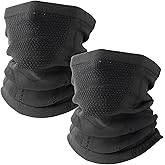 WTACTFUL Winter Neck Warmer Gaiter (1Pack or 2Pack), Breathable Face Mask for Ski, Snowboard, Running, Hiking
