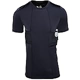 Graystone Concealable Holster T-Shirt for Men- Crew Neck, Easy Reach Comfortable & Compression Carry Tactical Clothing – Ambi
