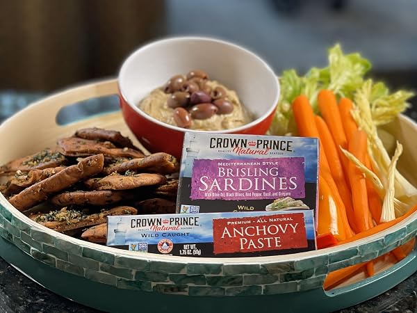 CROWN PRINCE NATURAL ANCHOVY PASTE, 1.75-OUNCE TUBES