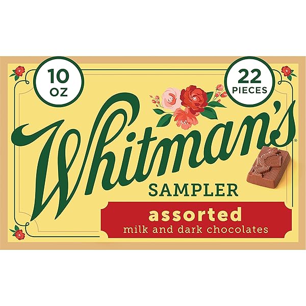 WHITMAN’S SAMPLER MOTHER’S DAY ASSORTED CHOCOLATES, 10 OUNCE (22 PIECES)