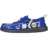 HEYDUDE X NASCAR, Men's Slip-on Loafers, Comfortable & Light-Weight