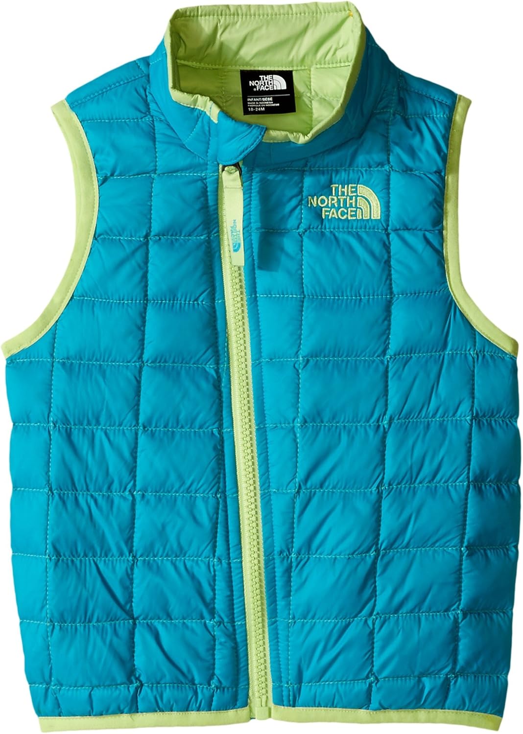 The North Face Kids Thermoball Vest (Infant) Bluebird (Prior Season) 36 Months