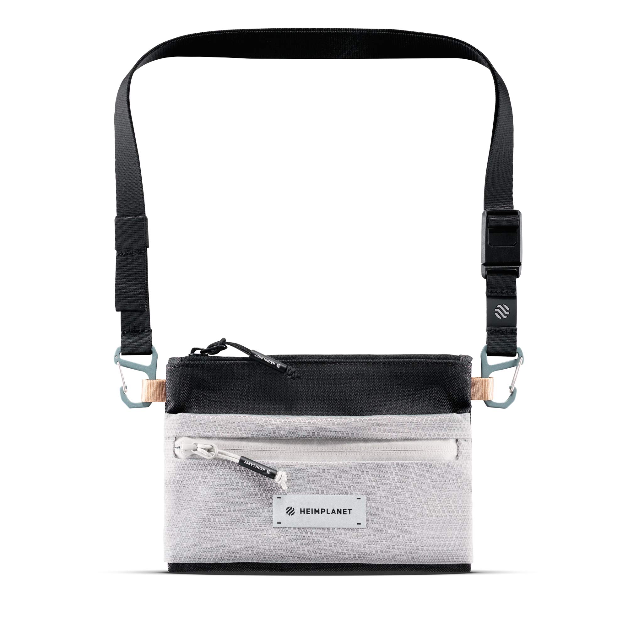 HEIMPLANET Original | HPT Carry Essentials - Neck Pouch | Lightweight Waistpack with Aluminium Hardware and Magnetic Buckle | Supports 1% for The Planet (A6 Light)