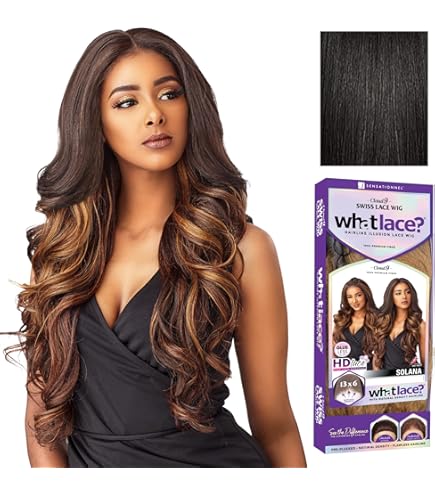 Amazon.com : Sensationnel What Lace 13X6 Wigs - Solana Lacefrontal
